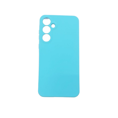 Capa Silicone Samsung Galaxy A55 5G Azul Reforçada