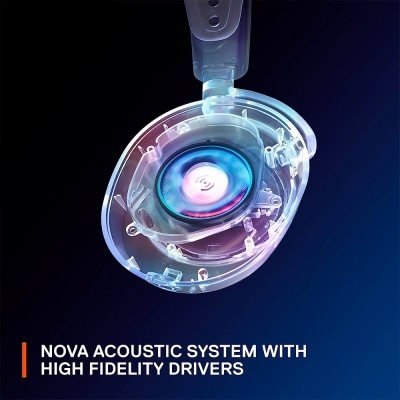 Headset Steelseries Arctis Nova 4 Gaming Wireless Multi-Platform Preto Headset Steelseries Arctis Nova 4 Gaming Wireless Multi-Platform Preto