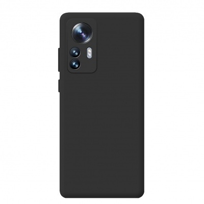 Capa Silicone Xiaomi 12 Preta Reforçada