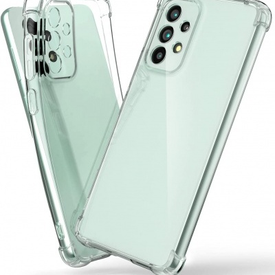 Capa Silicone Samsung Galaxy A73 5G Transparente Reforçada
