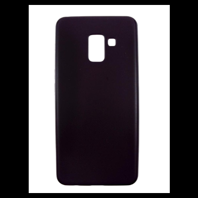 Capa Silicone Samsung Galaxy A8 2018 Preta