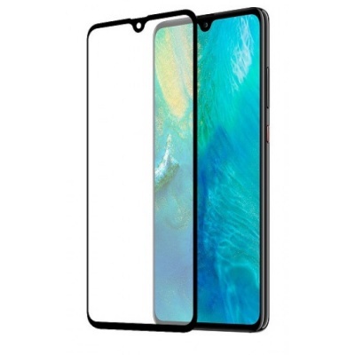 Película de Vidro Temperado Huawei Mate 20 5D Preta
