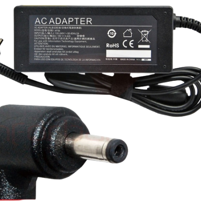 Carregador Compatível Classmate 19V 3.42A 65W 3.5x1.35mm Carregador Compatível Classmate 19V 3.42A 65W 3.5x1.35mm