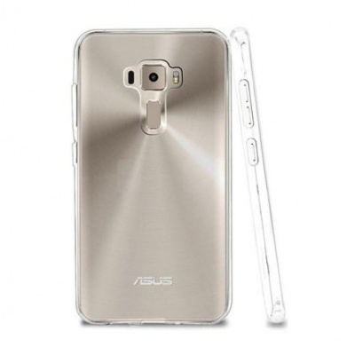 Capa Silicone Asus Zenfone 3 Deluxe 5.5 ZS550KL Transparente Baça