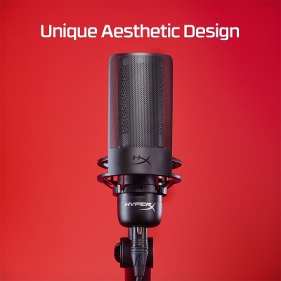 HyperX ProCast – Microfone Condensador Diafragma Grande XLR HyperX ProCast – Microfone Condensador Diafragma Grande XLR