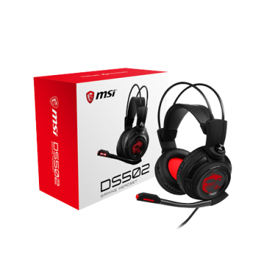 Headset MSI DS502 Gaming 7.1 Surround Headset MSI DS502 Gaming 7.1 Surround