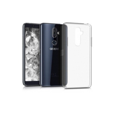 Capa Silicone Alcatel 3V Transparente Baça