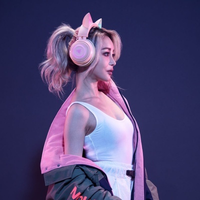 Headset Razer Kraken Kitty Edition Quartz