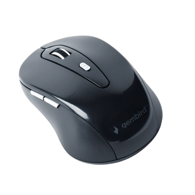 Rato Óptico Gembird MUSW-6B-01 Wireless 1600DPI Preto