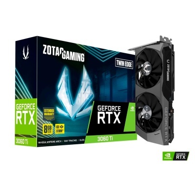 Zotac Gaming Geforce RTX 3060 Ti 8GB GDDR6 Twin Edge LHR Zotac Gaming Geforce RTX 3060 Ti 8GB GDDR6 Twin Edge LHR