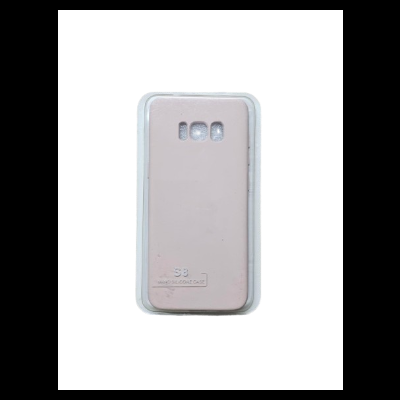 Capa Silicone Samsung Galaxy S8 Rosa