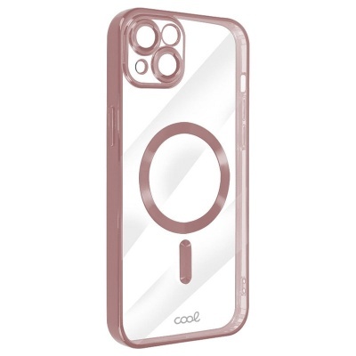 Capa Silicone iPhone 15 Rosa Reforçada
