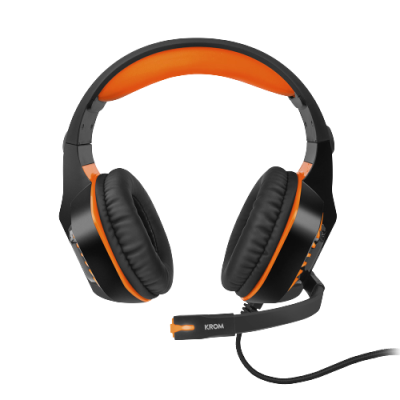 Headset Krom Konor Ultimate 7.1 Gaming PC/PS4/PS5 Preto