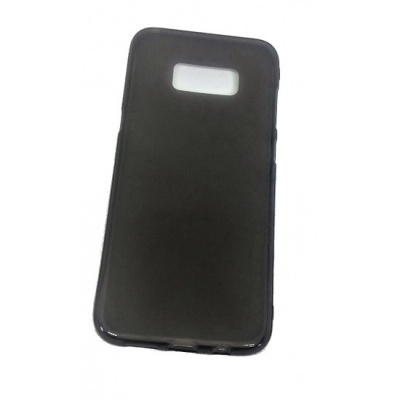 Capa Silicone Samsung Galaxy S8 Plus Preta Translúcida