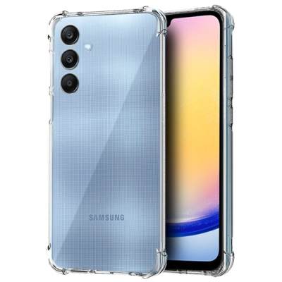 Capa Silicone Samsung Galaxy A25 Transparente Reforçada