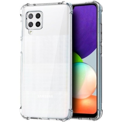 Capa Silicone Samsung Galaxy A22 4G Transparente Reforçada