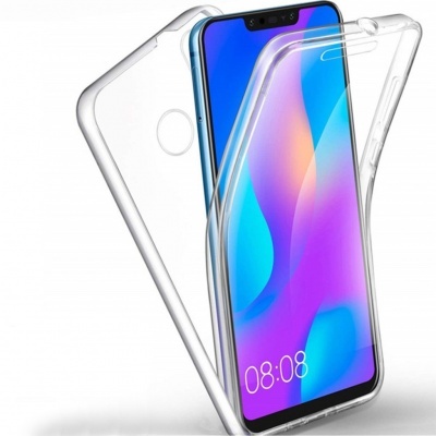 Capa Silicone LG K10 2017 Transparente 360º