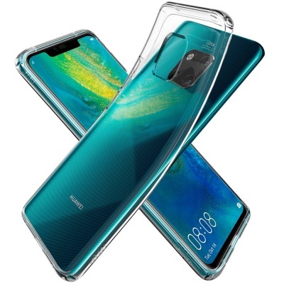 Capa Silicone Huawei Mate 20 Pro Transparente