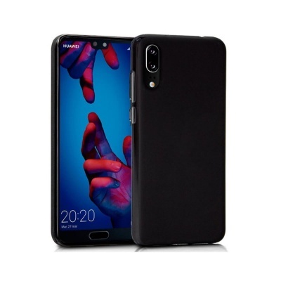 Capa Silicone Huawei P20 Preta