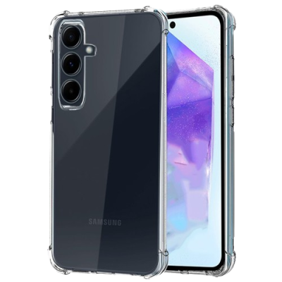 Capa Silicone Samsung Galaxy A55 5G Transparente Reforçada