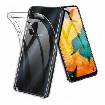 Capa Silicone Samsung Galaxy A30 Transparente