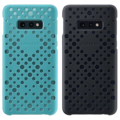 Conjunto de Capas Samsung Galaxy S10e Preta e Verde Rígidas