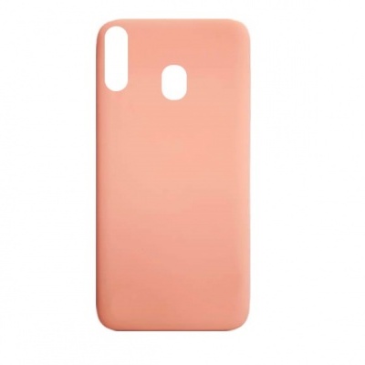 Capa Silicone Samsung Galaxy M20 Rosa Reforçada
