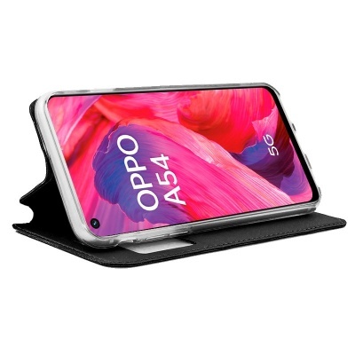 Capa Livro Oppo A54 5G/ A74 5G Preta