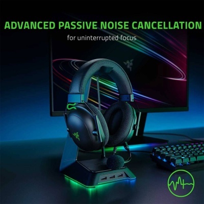 Headset Razer Blackshark V2 Special Edition + USB Mic Enhancer