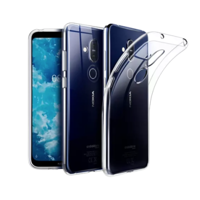 Capa Silicone Nokia 3.1 Plus Transparente