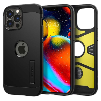 Capa Spigen Tough Armor iPhone 13 Pro Preta