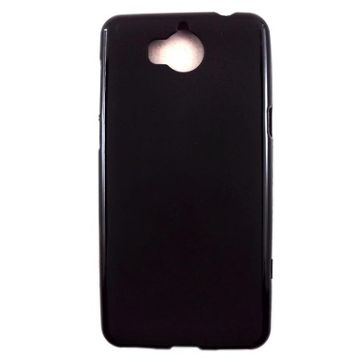 Capa Silicone Huawei Y5 2017 Preta