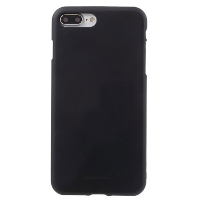 Capa Silicone iPhone 7 Plus/ 8 Plus Preta