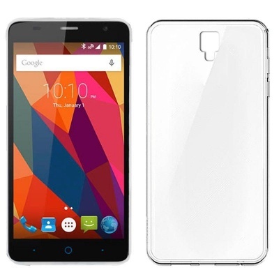 Capa Silicone ZTE Blade L5 e L5 Plus Transparente Baça