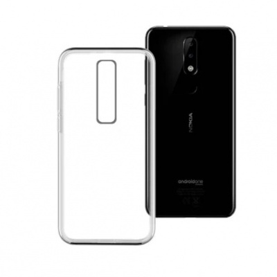 Capa Silicone Nokia 5.1 Plus Transparente