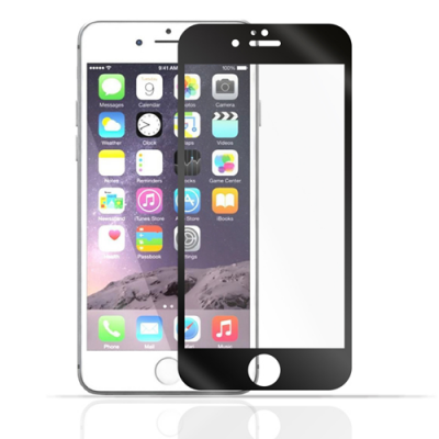 Película de Vidro Temperado iPhone 6 / 6S 5D Preta