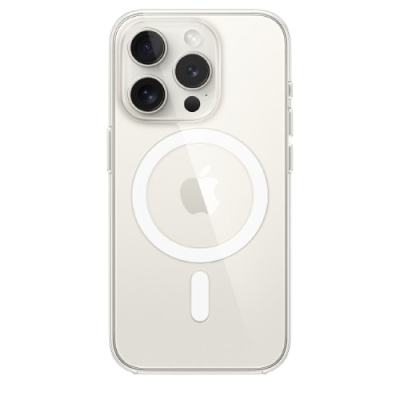 Capa Tecfy iPhone 15 Pro Transparente com Magsafe