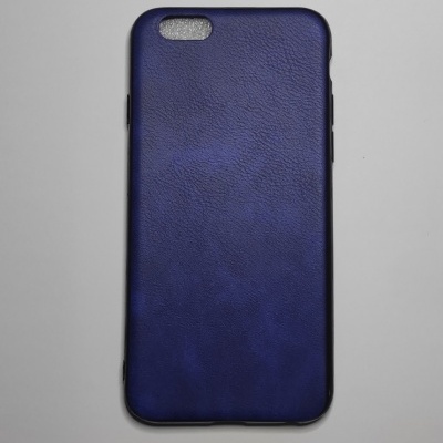 Capa Silicone iPhone 6 Azul Reforçada