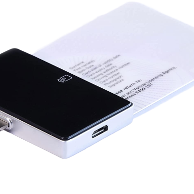 Leitor de cartões Tacográficos com Lightning para iPhone / iPad