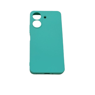 Capa Silicone Xiaomi Redmi 13C / Poco C65 Verde Reforçada