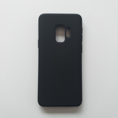 Capa Silicone Samsung Galaxy S9 Preta