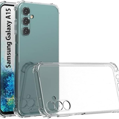 Capa Silicone Samsung Galaxy A15 / A15 5G / M15 5G Transparente Reforçada
