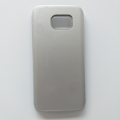 Capa Rígida com Proteção de Pele Samsung Galaxy S7 Edge Cinza