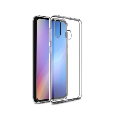 Capa Silicone Samsung Galaxy A20/A30 Transparente Reforçada