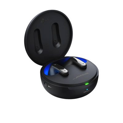 Earbuds LG TONE Free FP9W Meridian ANC UVnano IPX4 Wireless Pretos