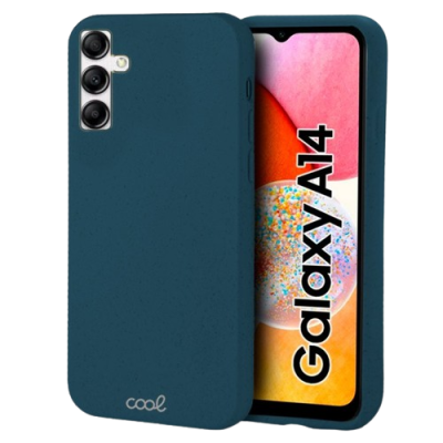 Capa Silicone Samsung Galaxy A14/ A14 5G Azul Reforçada