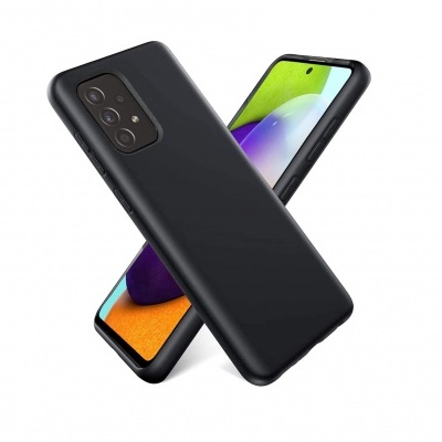 Capa Silicone Samsung Galaxy A72 Preta