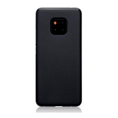 Capa Silicone Huawei Mate 20 Pro Preta