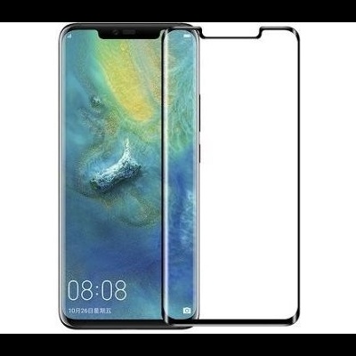 Película de Vidro Temperado Huawei Mate 20 Pro 5D Preta