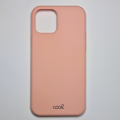 Capa Silicone iPhone 12 / 12 Pro Rosa Reforçada